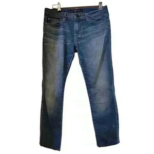 p7802 Big star 1974 alex mid rise skinny cropped medium wash jeans size 26